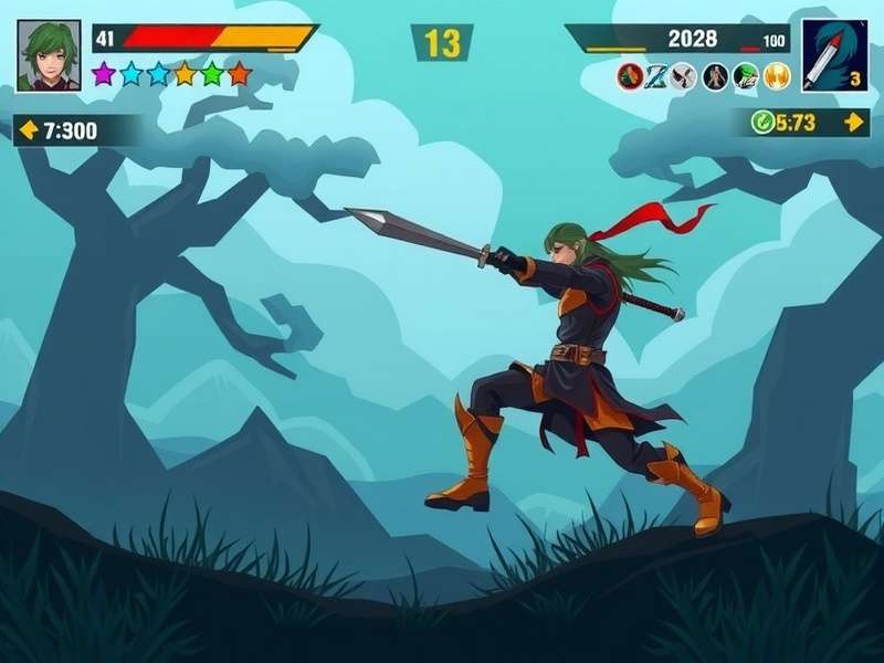 Kochi Fearless Crusader gameplay screenshot showing character in action